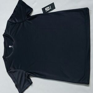 IDeology little Boys short‎ sleeve shirt black   size M